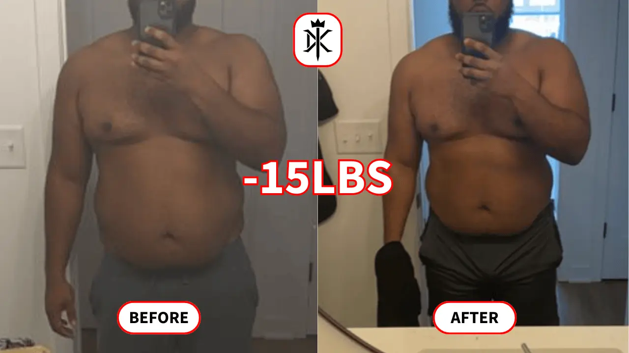Andrew-Pitts's fat loss progress photo with Default Kings