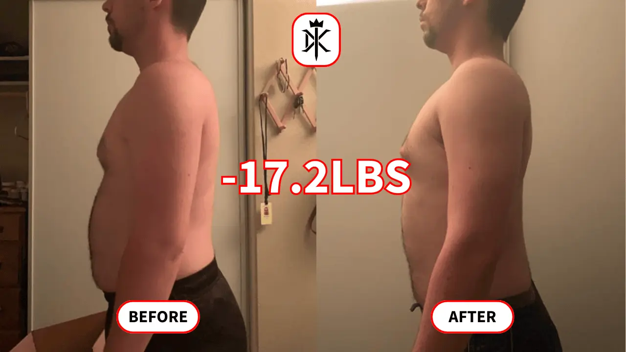 Anthony-Dorado's fat loss progress photo with Default Kings