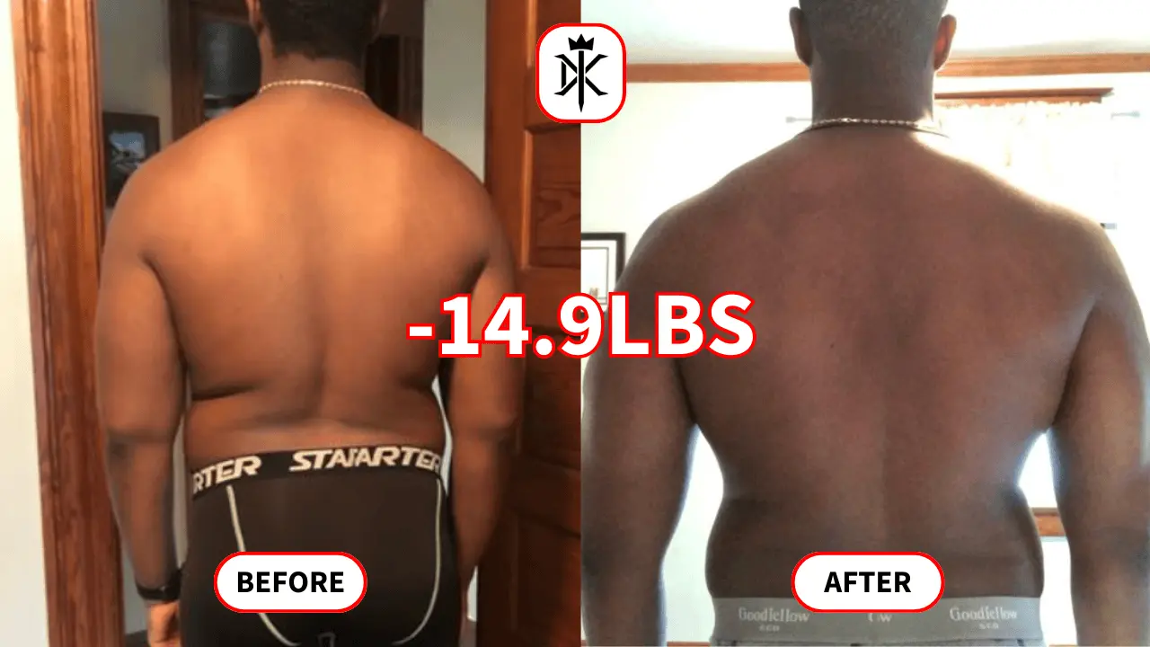 Bakari-McCallister's fat loss progress photo with Default Kings