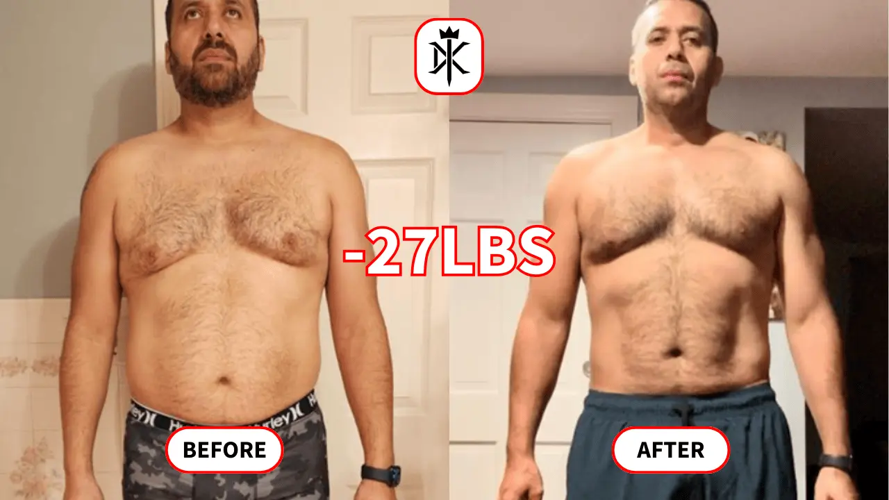 Carlos-Solano's fat loss progress photo with Default Kings