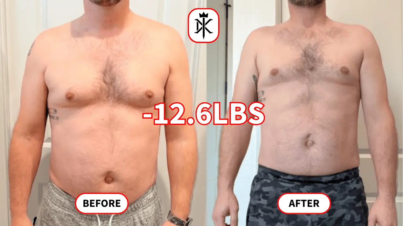 Chad-Fairchild's fat loss progress photo with Default Kings