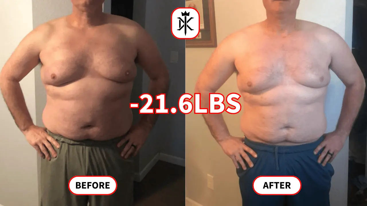 Chris-Rogne's fat loss progress photo with Default Kings
