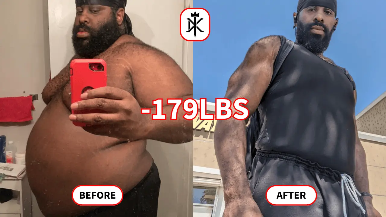 Henry-Toliver's fat loss progress photo with Default Kings