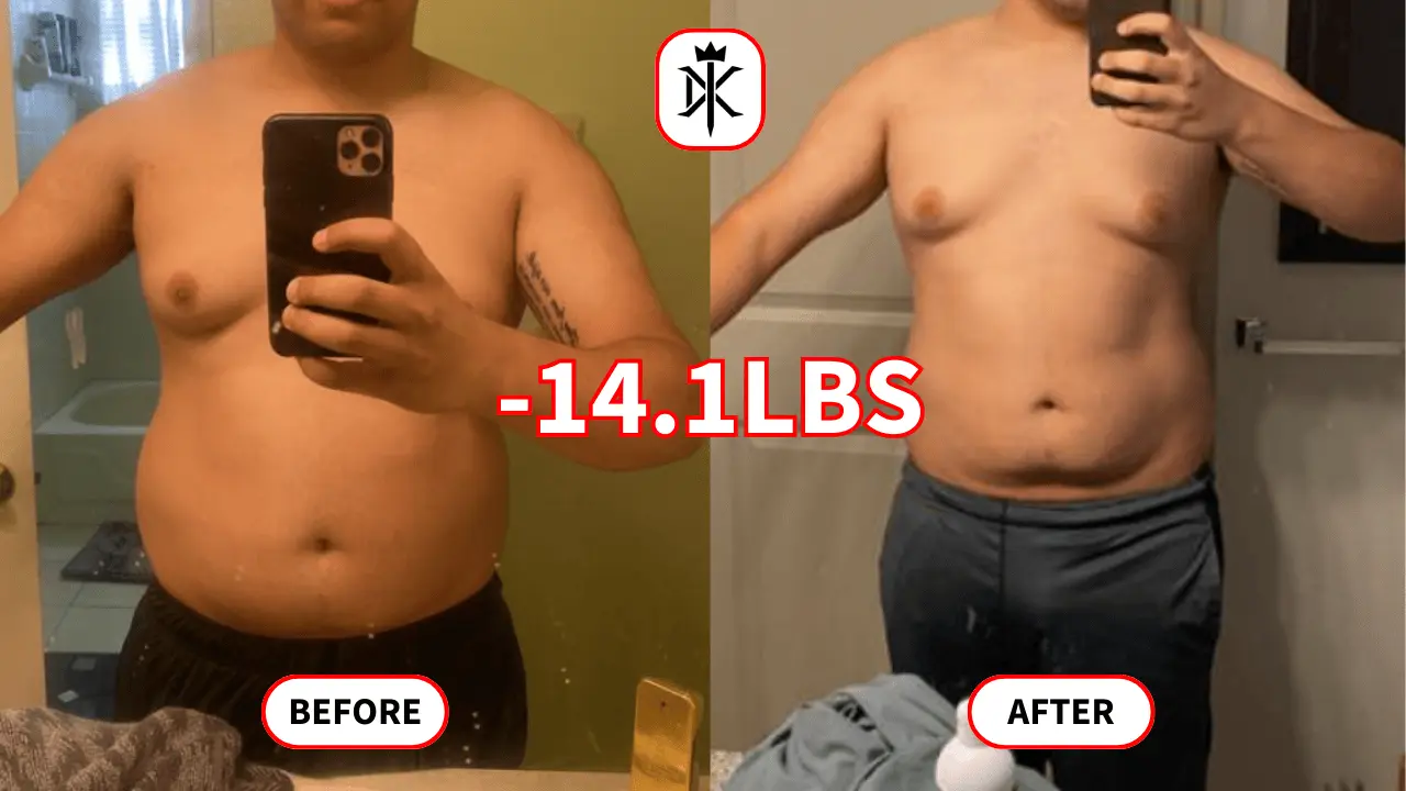 Jared-Lerman's fat loss progress photo with Default Kings
