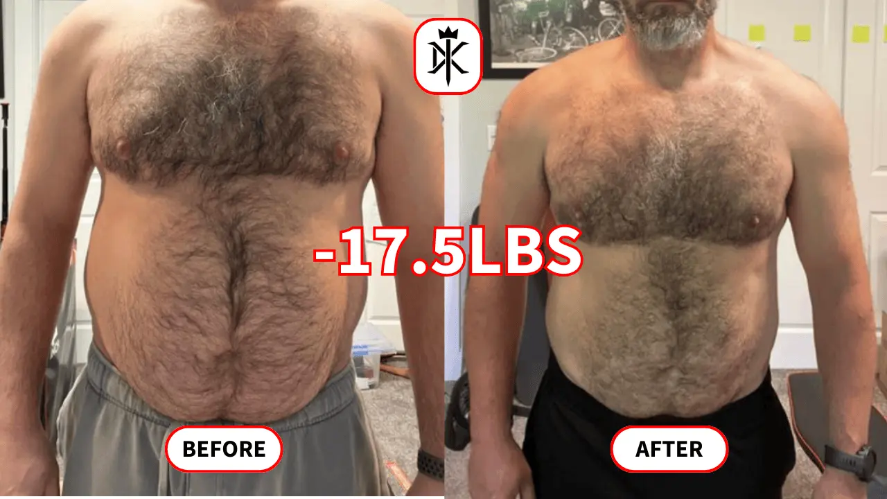 Jeff-Kelly's fat loss progress photo with Default Kings