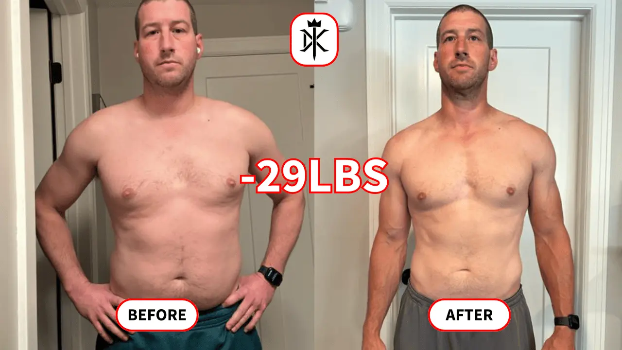 Jeff-Sheppard's fat loss progress photo with Default Kings