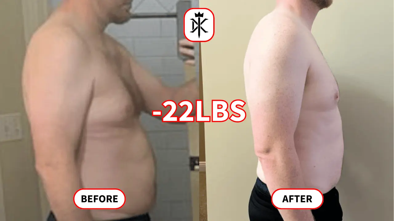 John-Washburn's fat loss progress photo with Default Kings