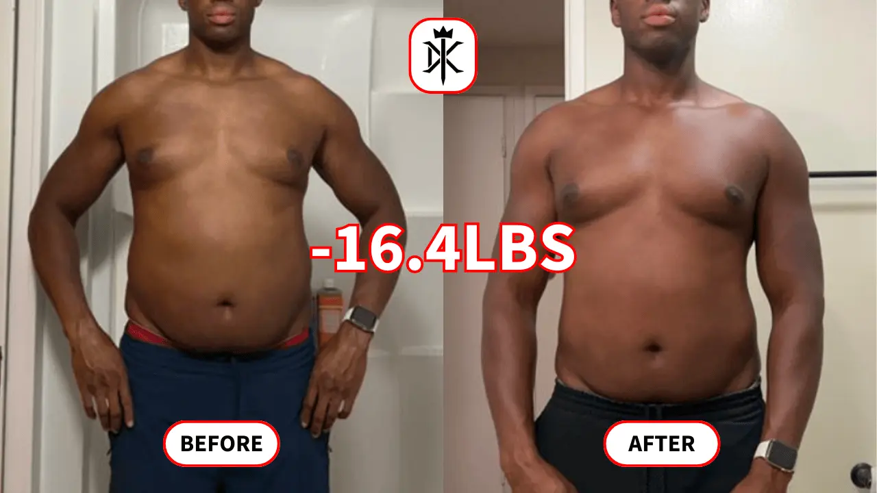 Kenechi-Onwumelu's fat loss progress photo with Default Kings