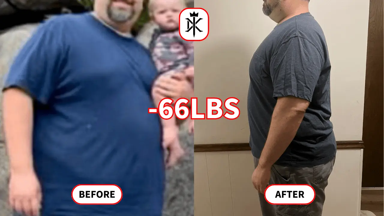 Luke-Smith's fat loss progress photo with Default Kings