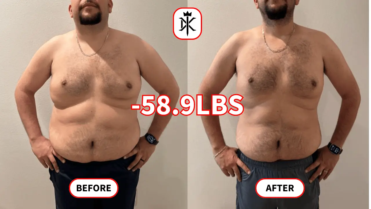 Mario-Tomayo's fat loss progress photo with Default Kings