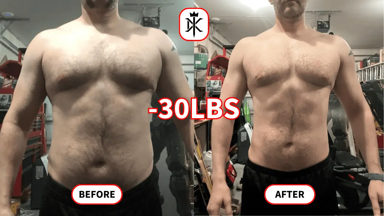 Mark-Buckley's fat loss progress photo with Default Kings