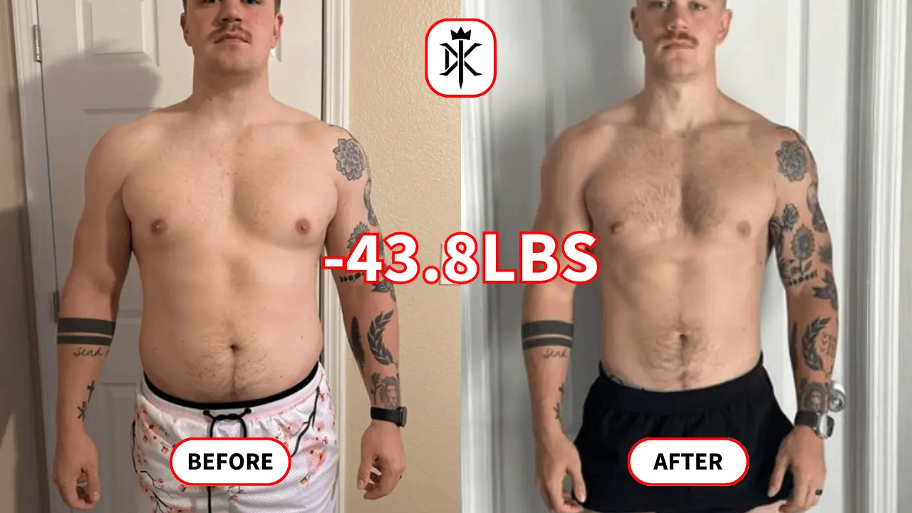 Nathan-Dressler's fat loss progress photo with Default Kings