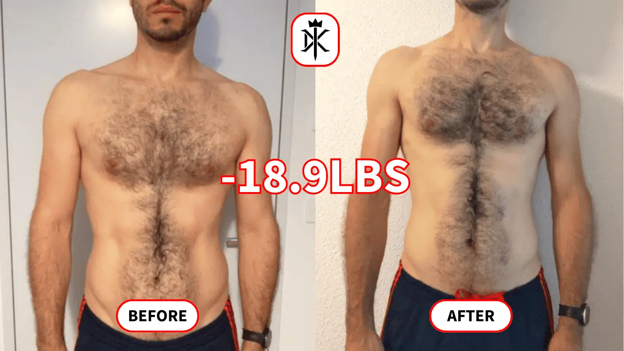 Nathanael-Magli's fat loss progress photo with Default Kings