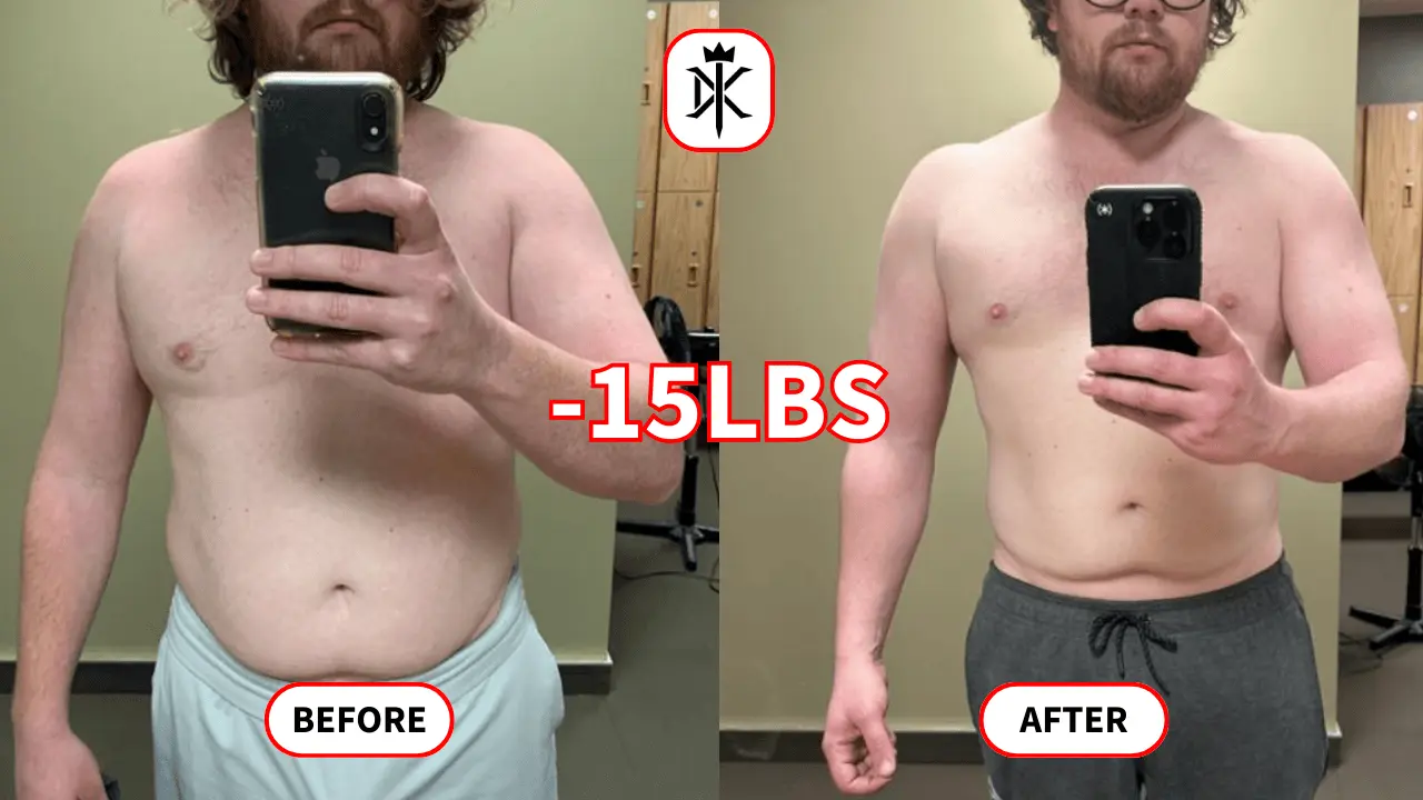 Nick-Allen's fat loss progress photo with Default Kings