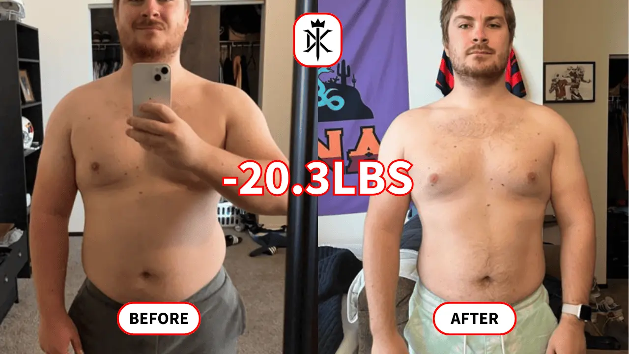 Nick-Casalena's fat loss progress photo with Default Kings