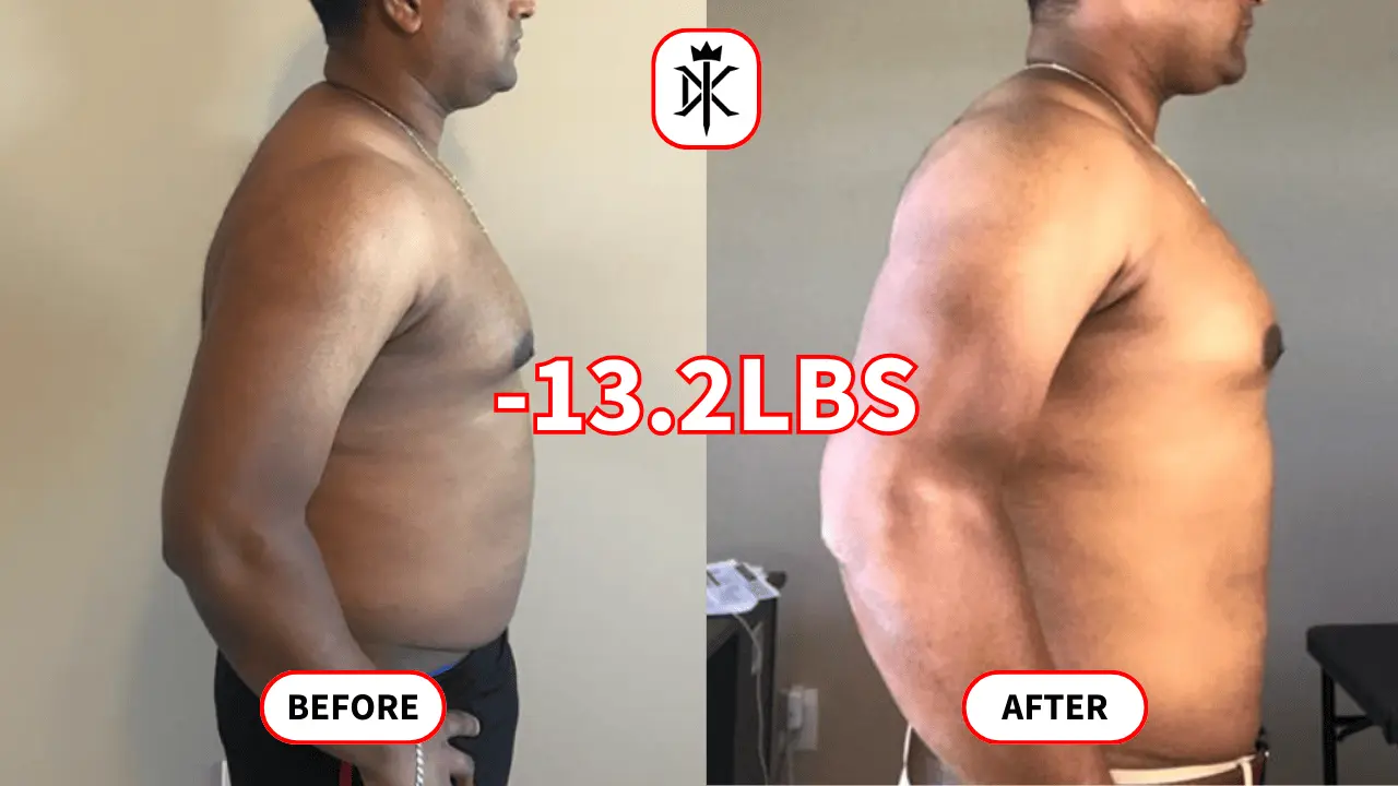 Nikhil-Joshi's fat loss progress photo with Default Kings