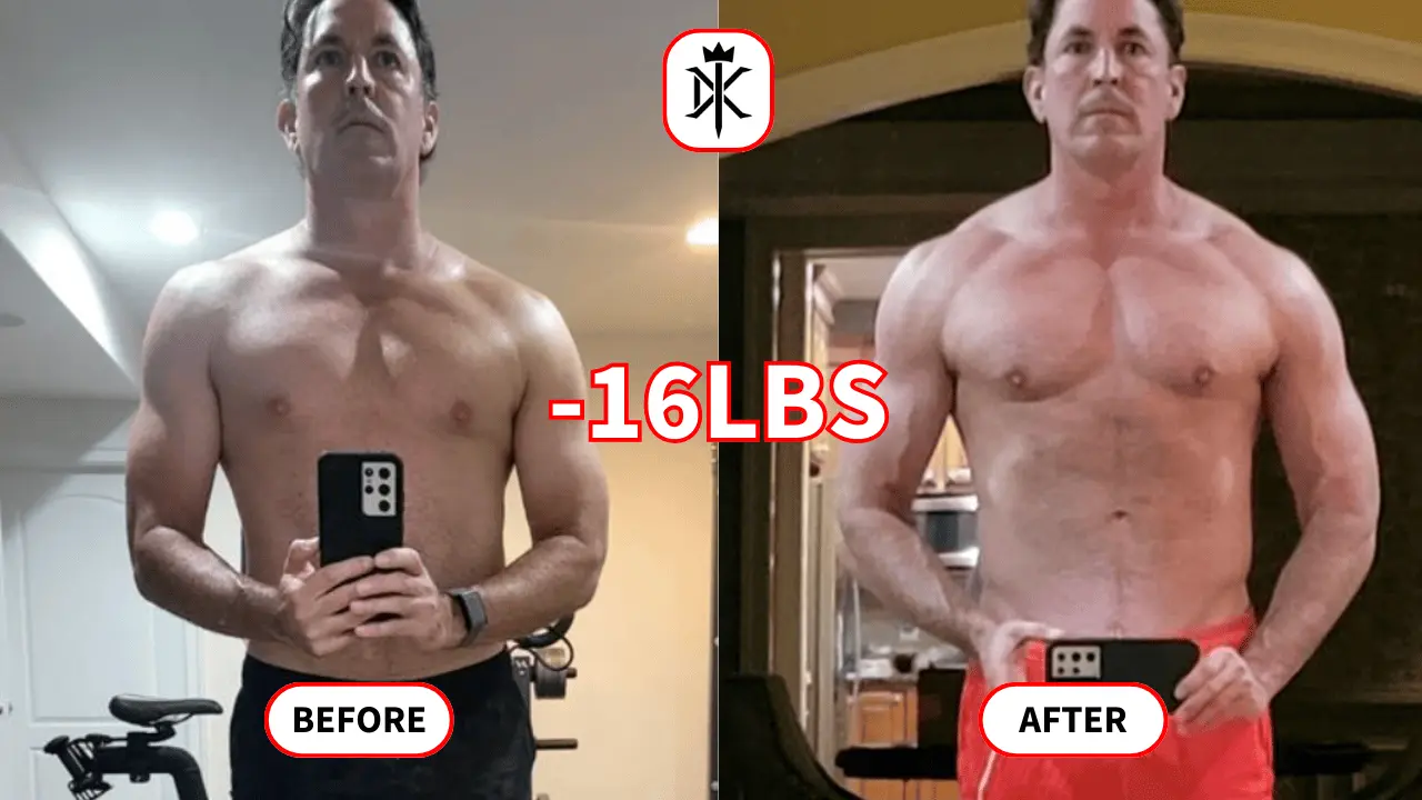 Patrick-Bransford's fat loss progress photo with Default Kings