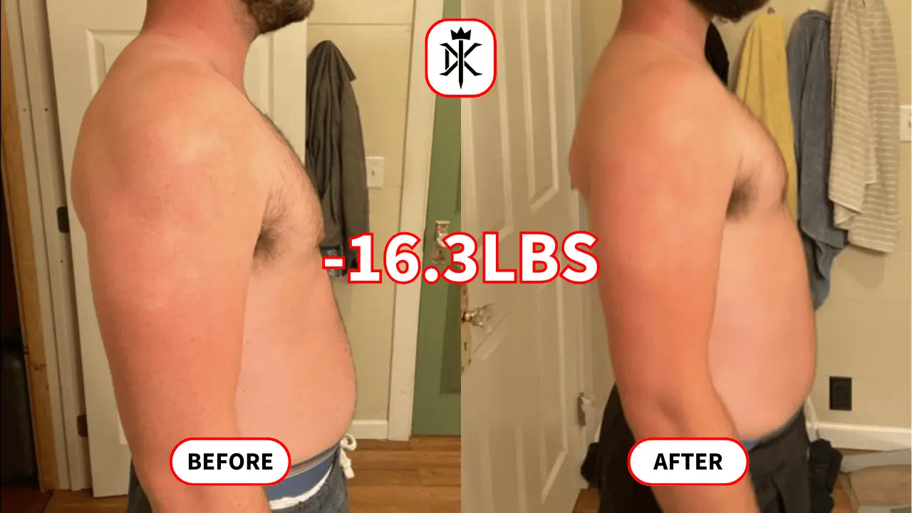 Sam-Wilson's fat loss progress photo with Default Kings