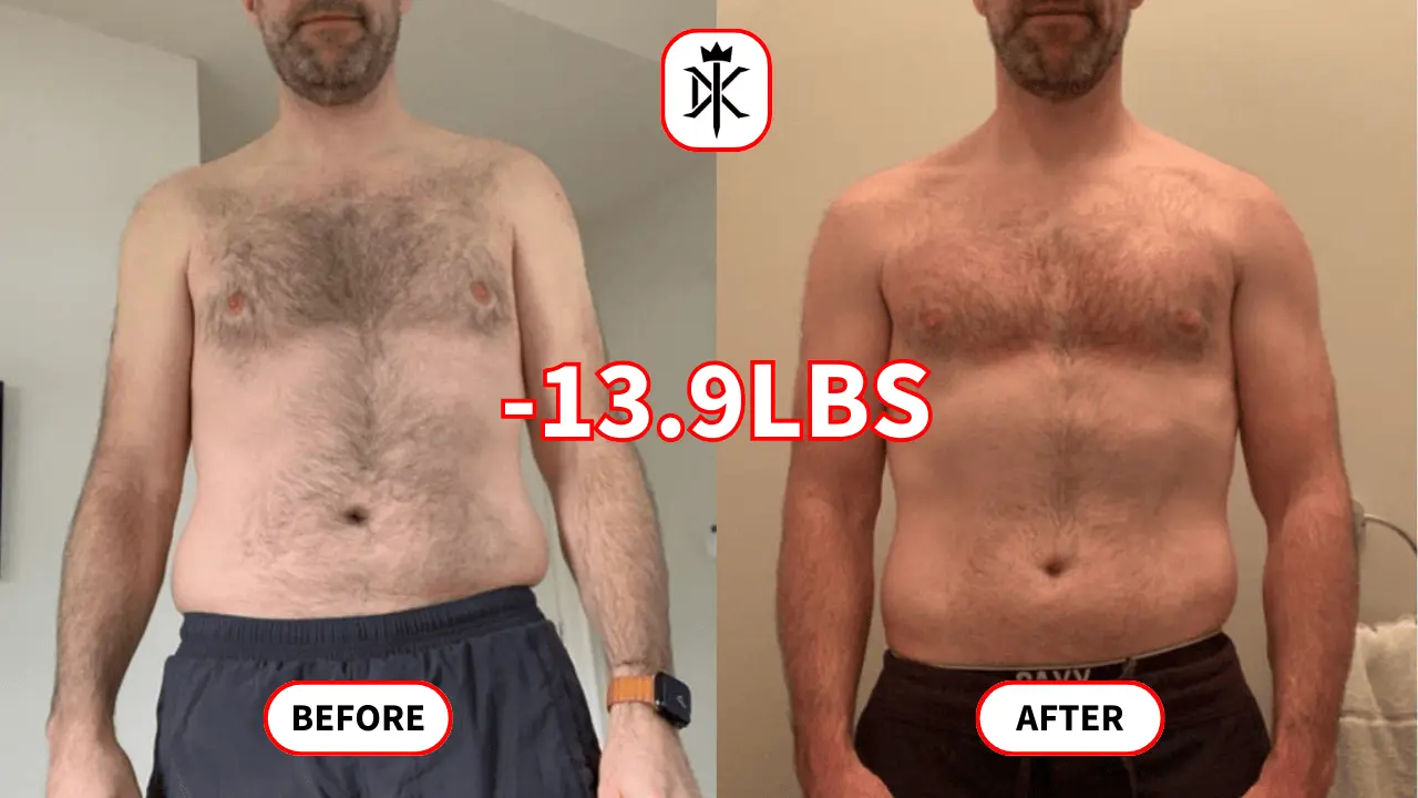 Steve-Maclellan's fat loss progress photo with Default Kings