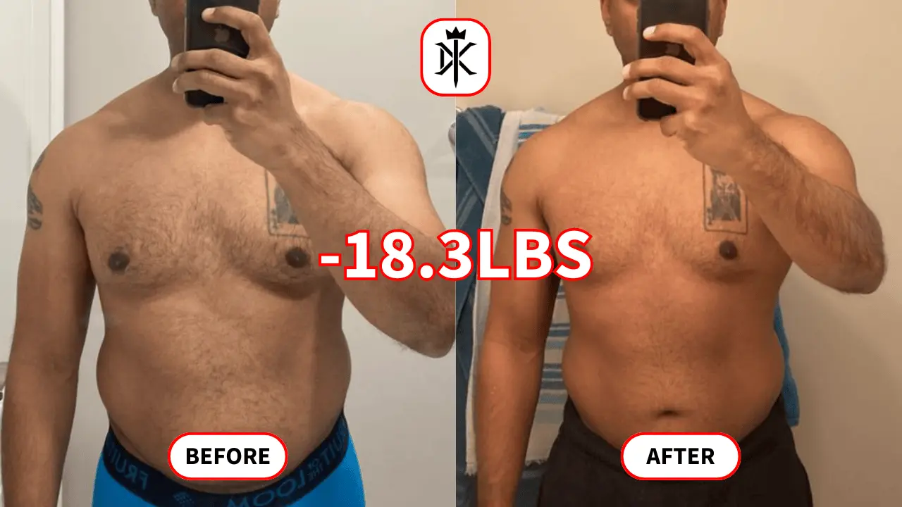 Sultan-Ameerali's fat loss progress photo with Default Kings