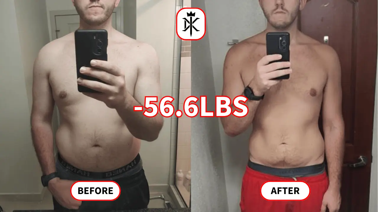 Thom-Welch's fat loss progress photo with Default Kings