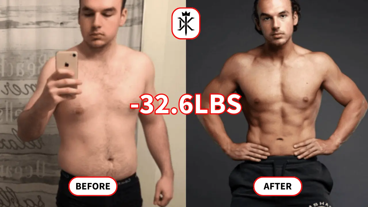 Vince's fat loss progress photo with Default Kings