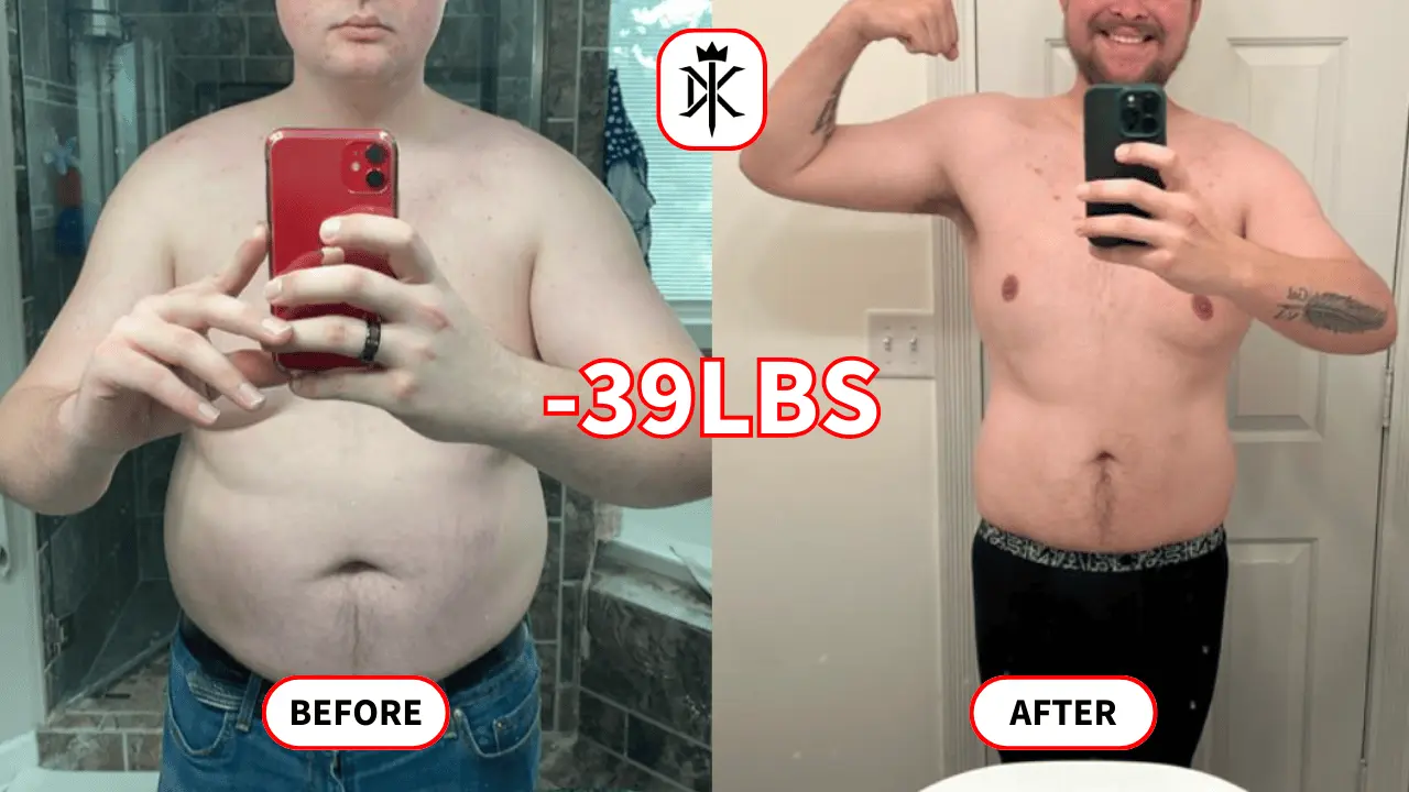 Zach-Ochsner's fat loss progress photo with Default Kings